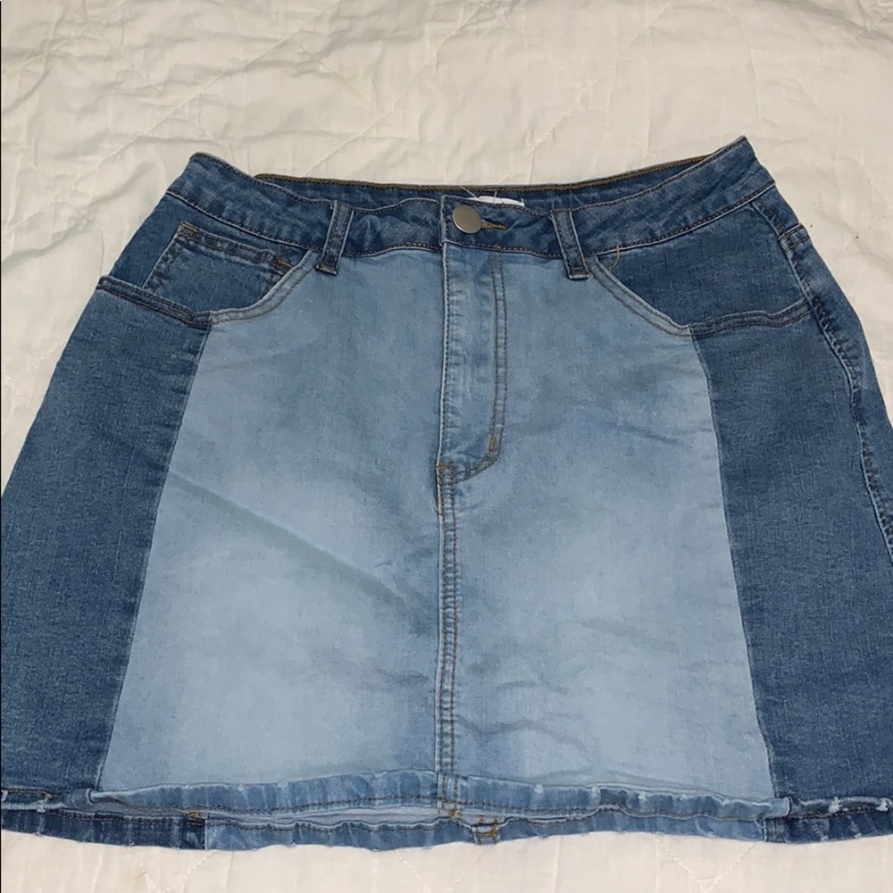 denim skirt!
